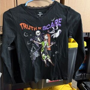 Disney The Nightmare Before Christmas Black Long Sleeve Tee